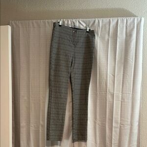 Gray Plaid Trousers